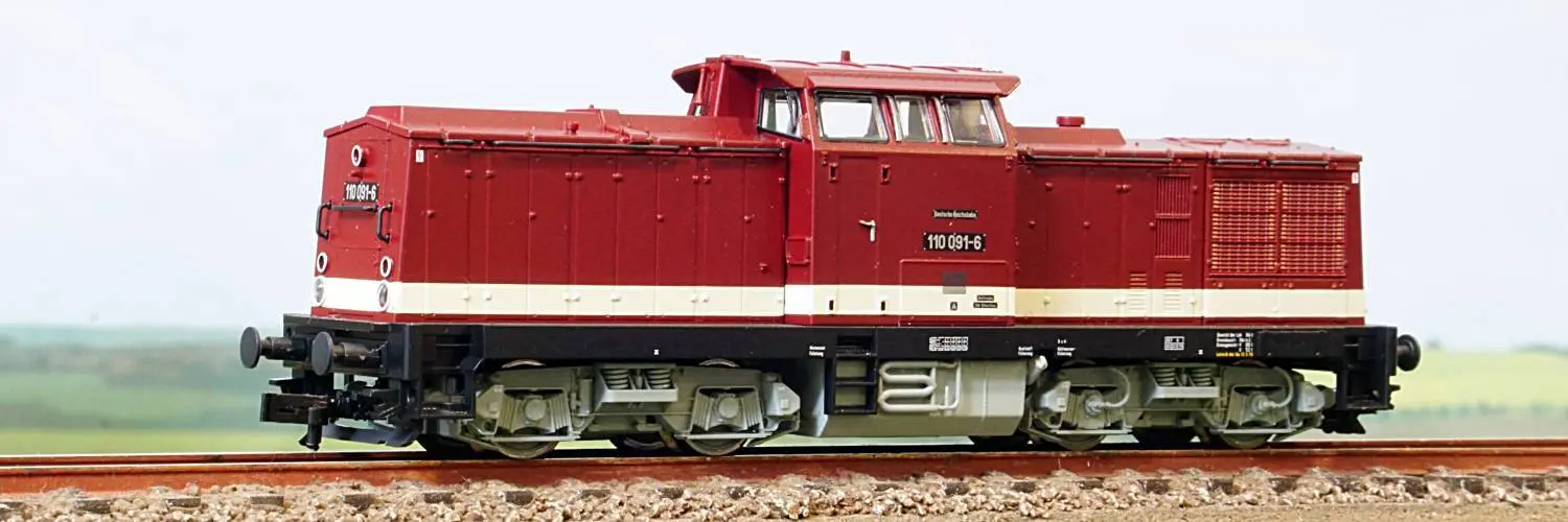 locomotiva diesel 110 091-6 scara TT
