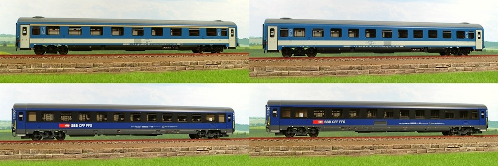 set vagoane Wiener Walzer ACME A55049