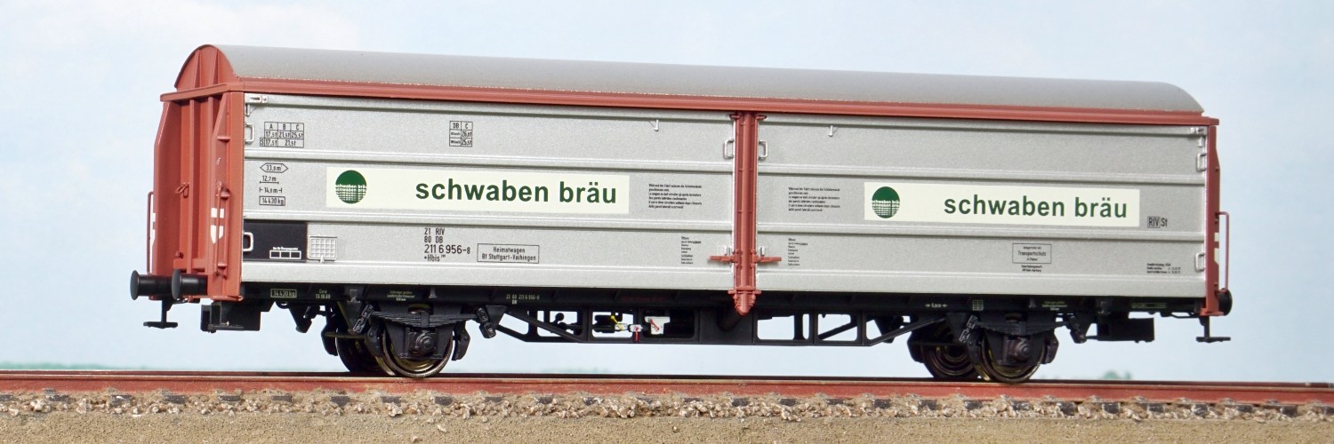vagon inchis Brawa 48975