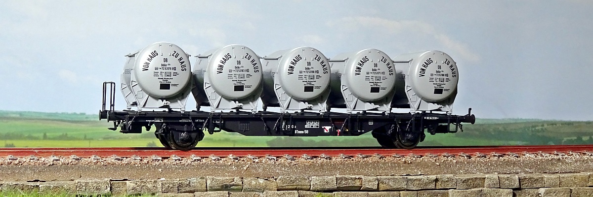 vagon recipienti Brawa 49109