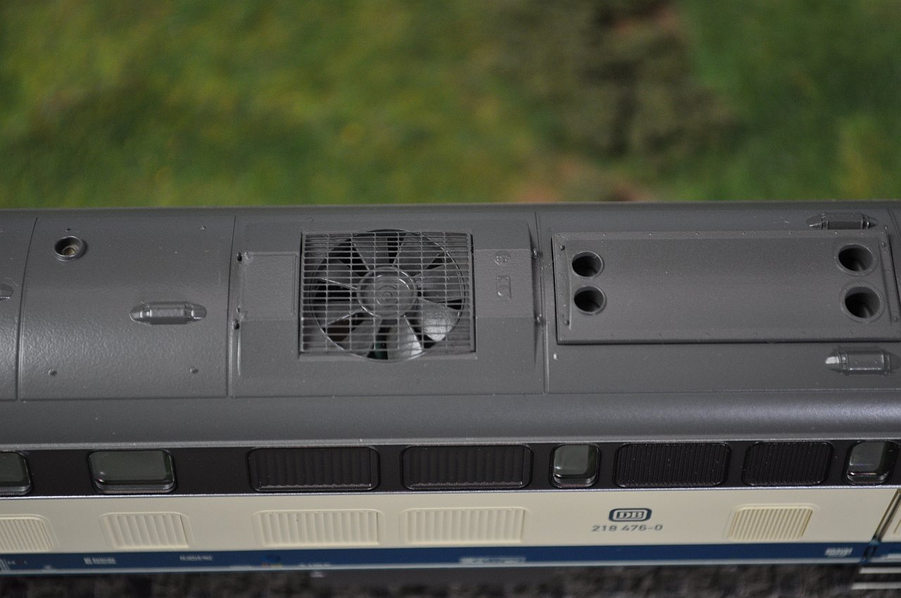 Locomotive Diesel Roco HO Réf 53463 – DB 218 110-5 Époque 6, Bon état