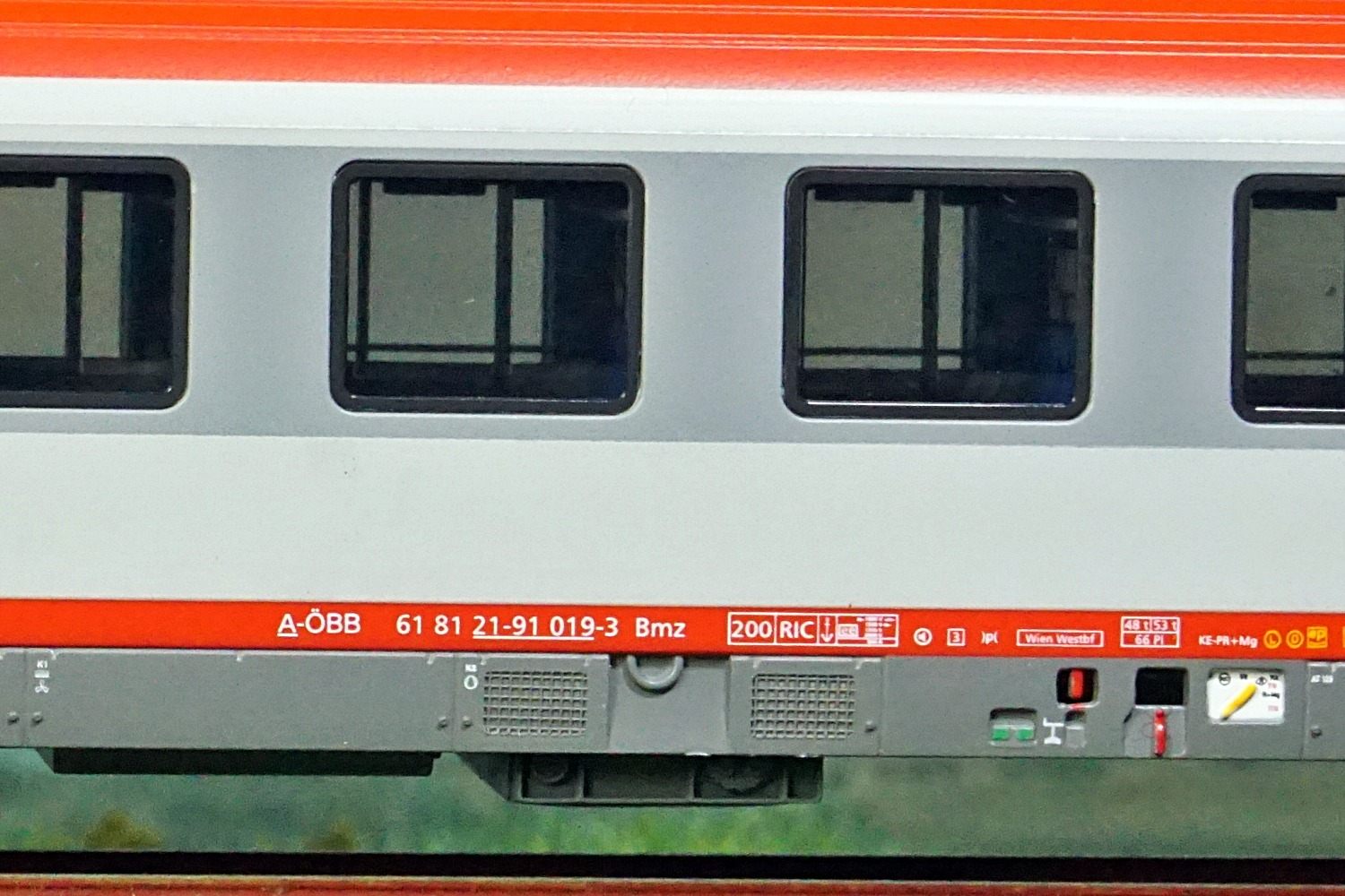 A.C.M.E. 52634+52636+52637 OBB 客車3輛 HO Vagon clasa 2 ACME 52636