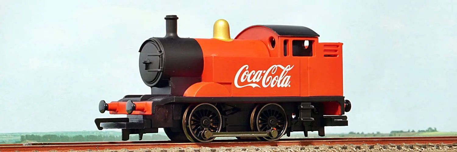 locomotiva abur Coca Cola Hornby R3955