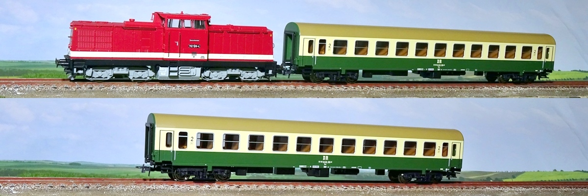 Roco Roco 47183 Flat Wagon Loaded w/ Class 1099 Locomotive - Hattons