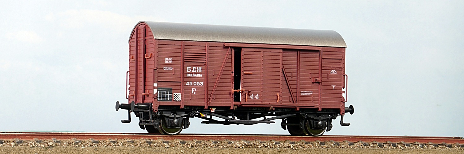 vagon marfa inchis Exact Train 20290