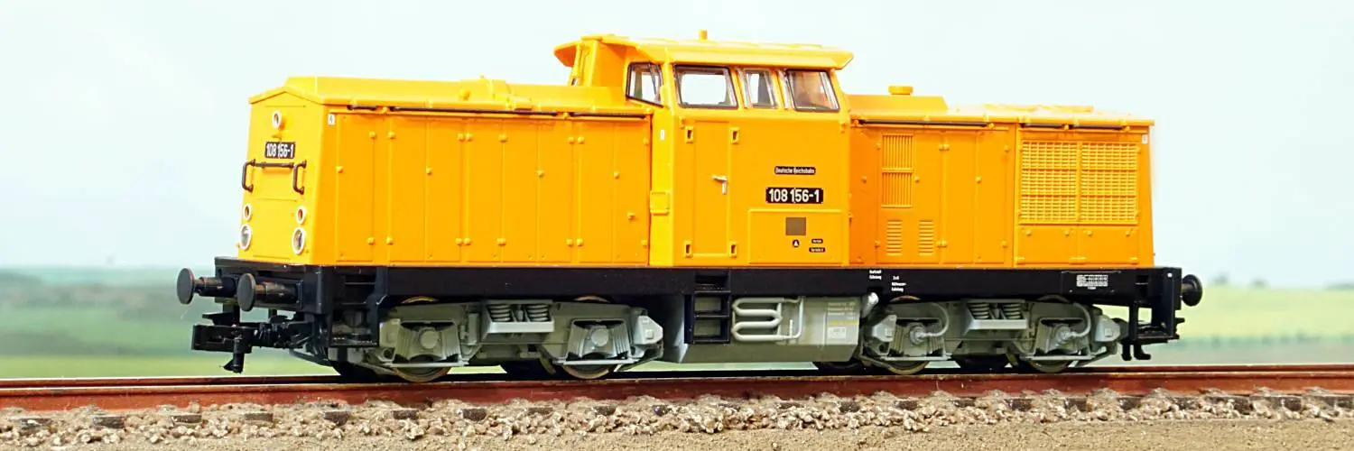 locomotiva diesel 108 156-1 scara TT